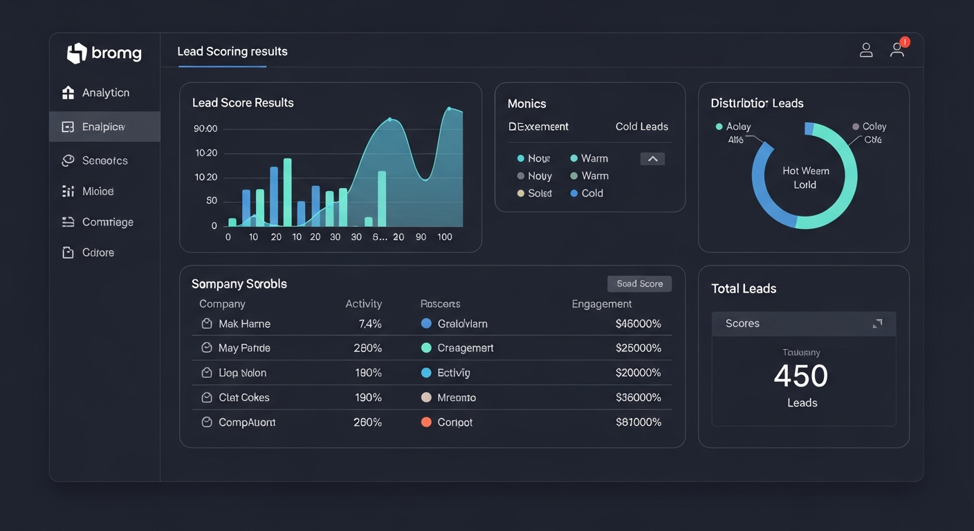 AI Lead Scoring Dashboard