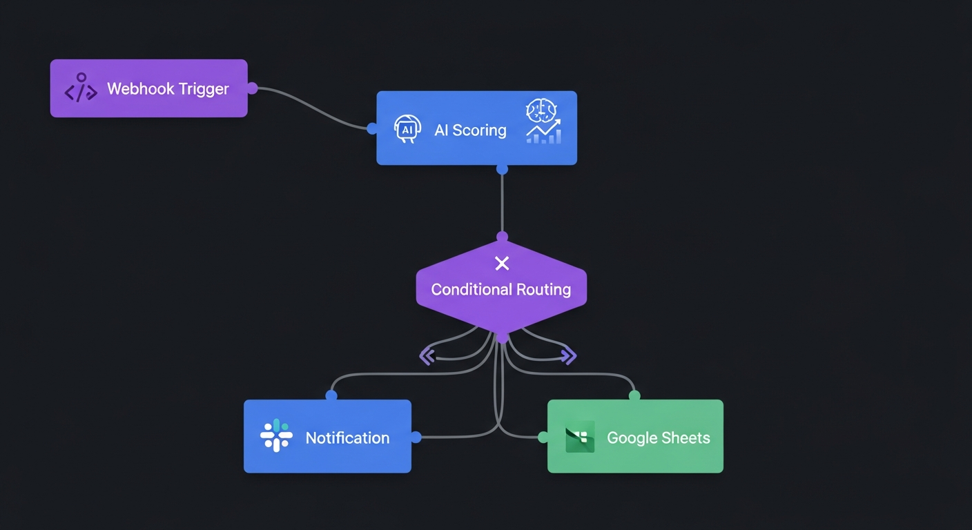 AI Lead Scoring Workflow